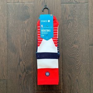 Stance NBA Washington Wizards Socks Mens Large NWT